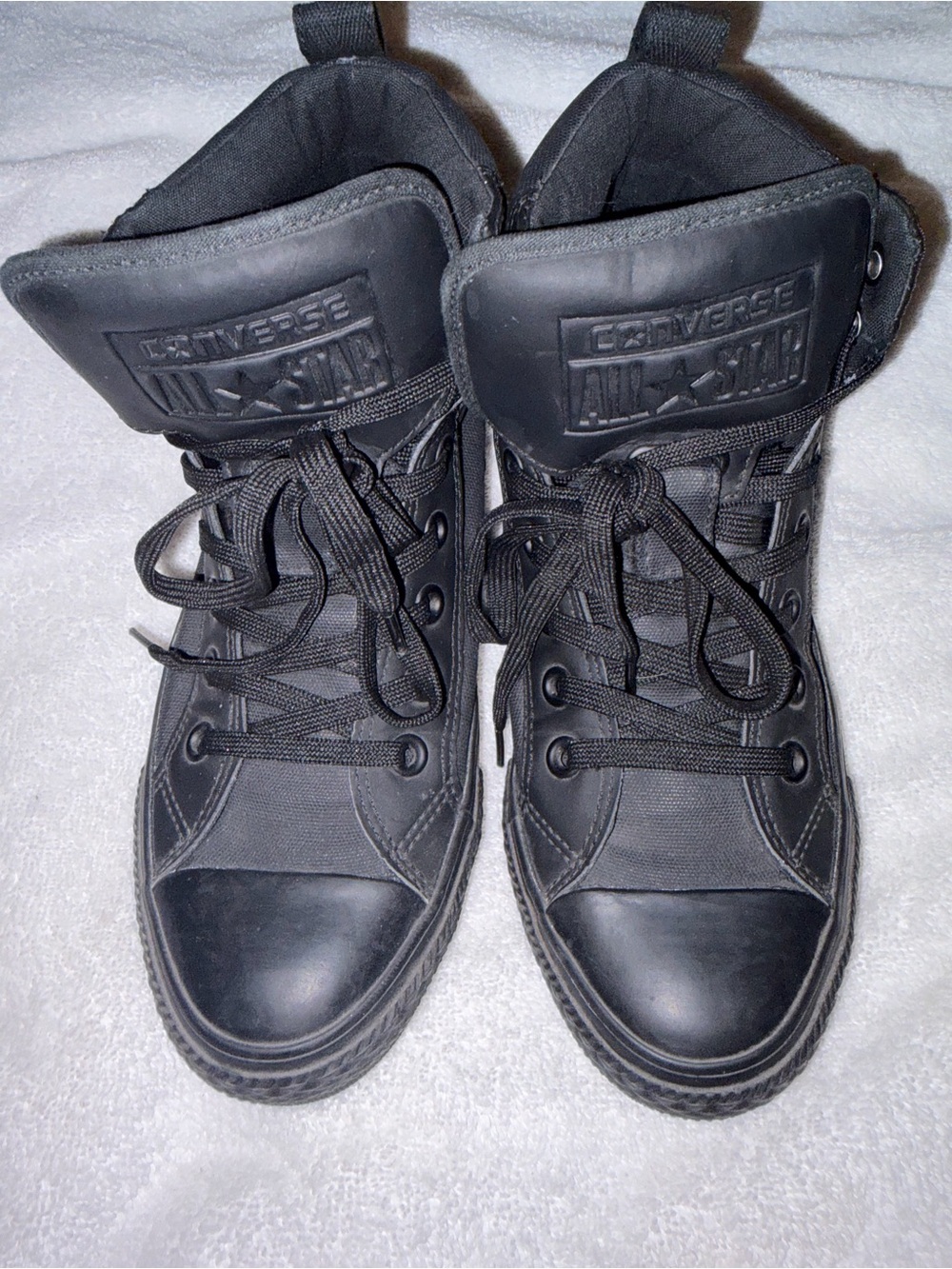 Converse Black High-Top Canvas Sneakers